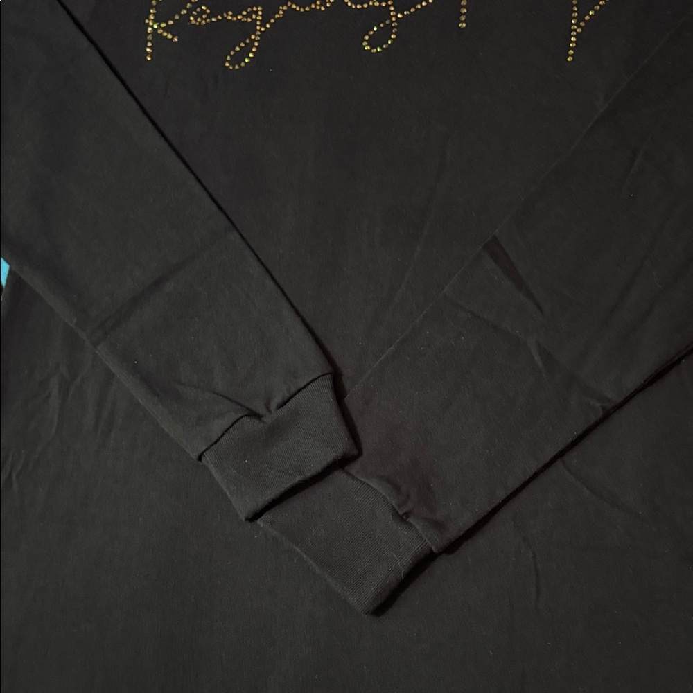 Reigning Fury: Rhinestone Script Long Sleeve - Picture 3 of 12